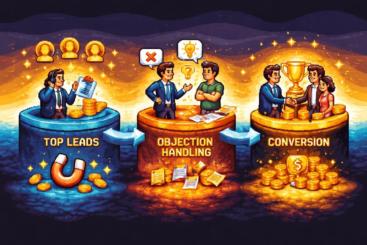 Sales conversion process