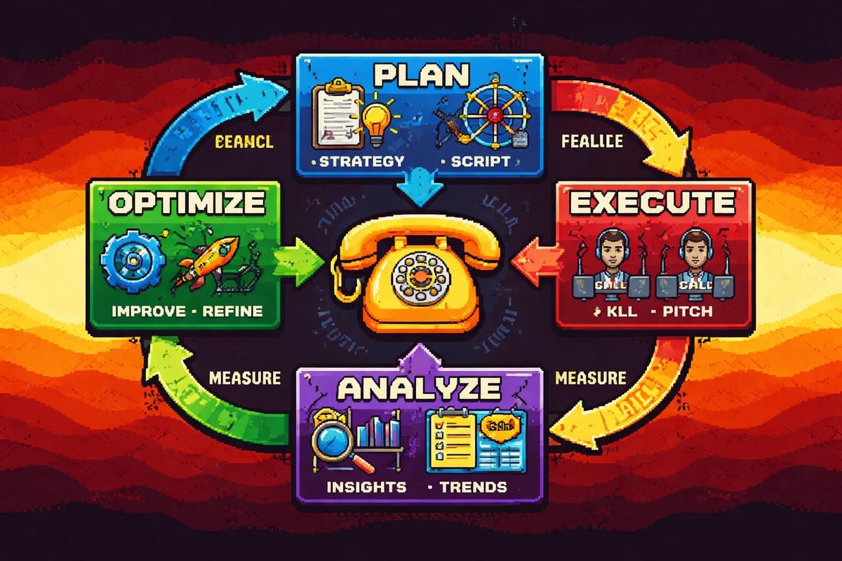 Telesales optimization cycle
