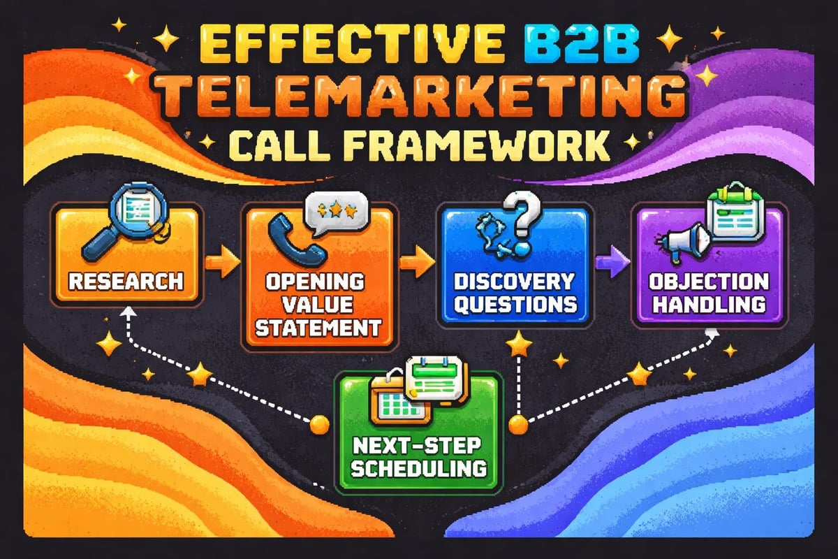 Telemarketing call structure