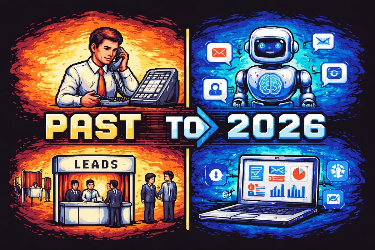 Lead generation evolution timeline