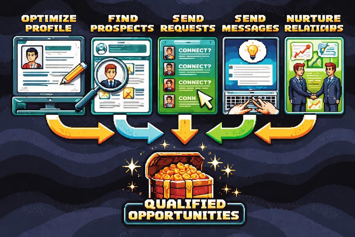 LinkedIn outreach workflow