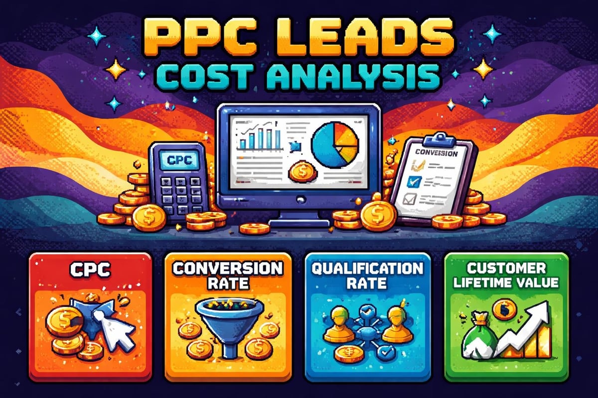 PPC lead cost calculation framework