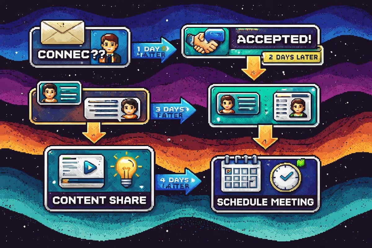 LinkedIn automation workflow
