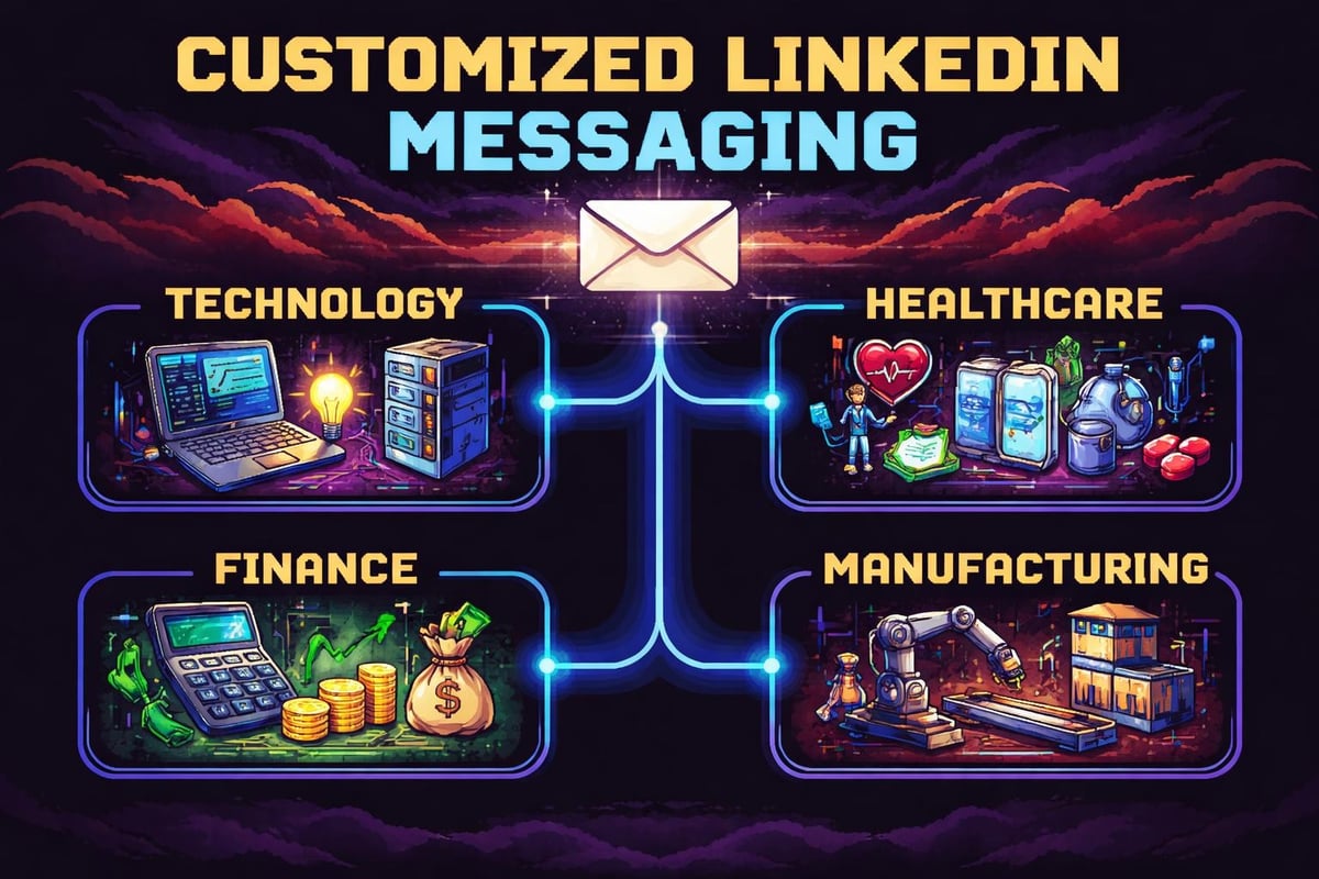 Industry-specific LinkedIn targeting