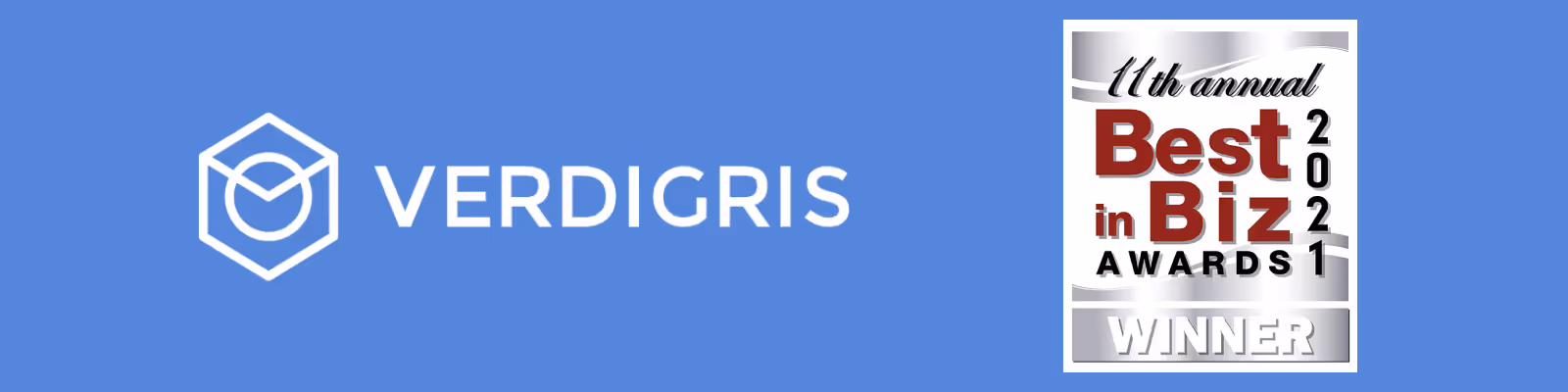 Verdigris Takes Silver in 11th Annual Best in Biz Awards