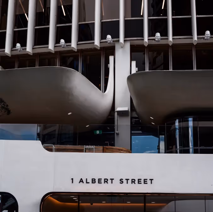 Exterior of 1 Albert Street building.