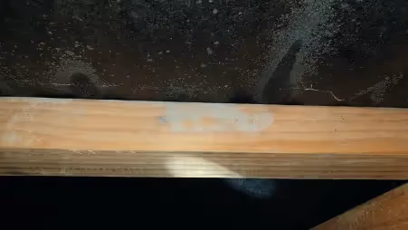 water vapour on a window