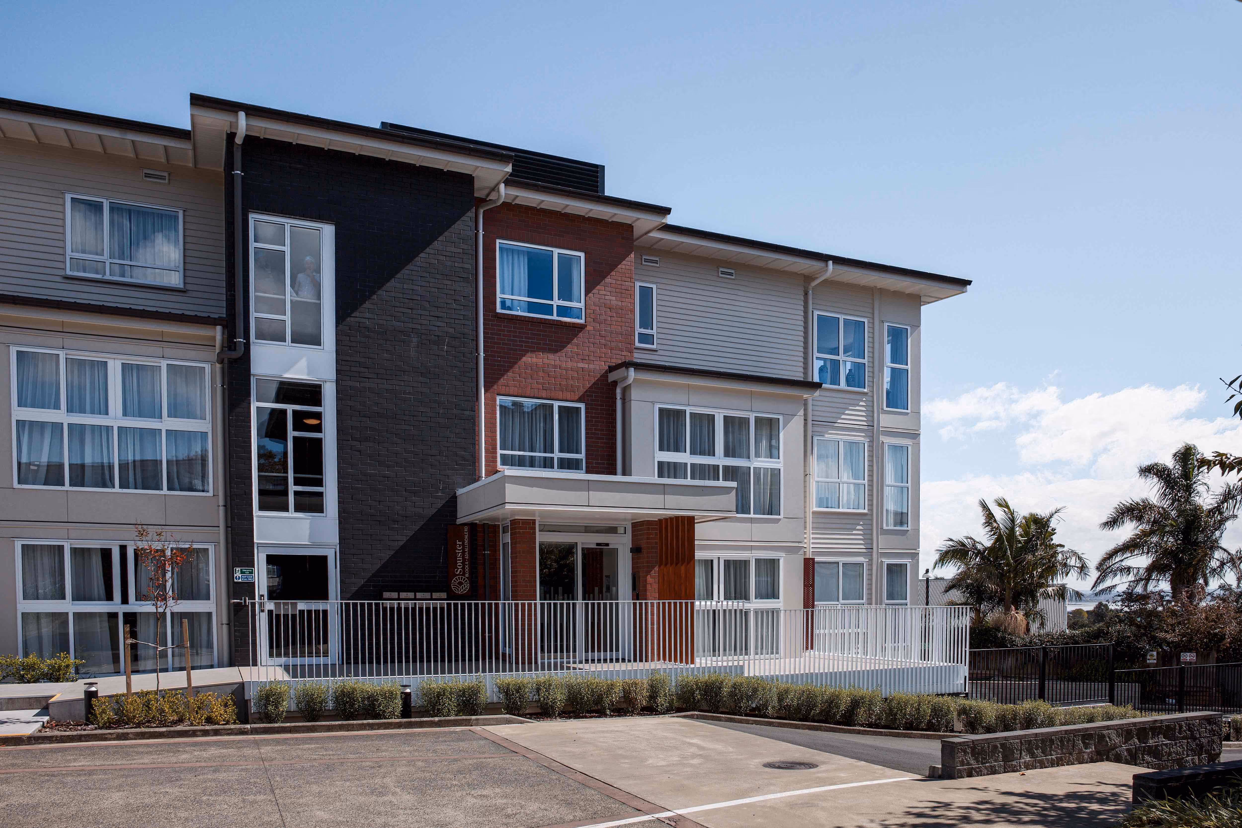 Exterior of Everill Orr Aged Care building.