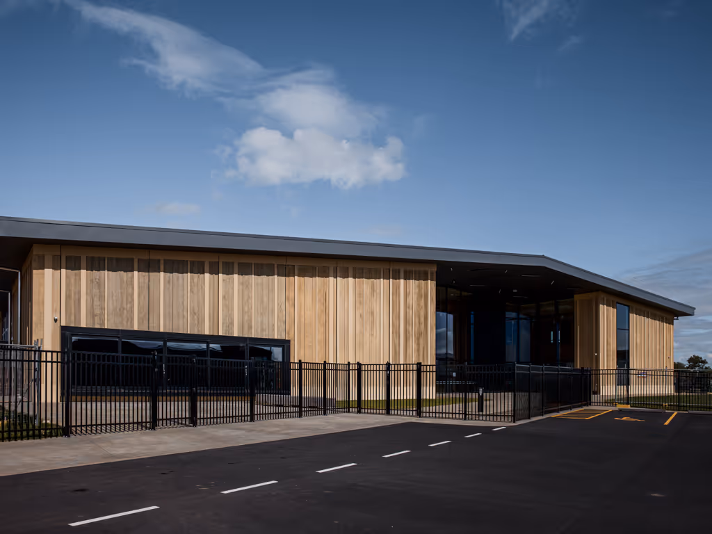 Exterior of Te Putahi Maori o Manurewa building.