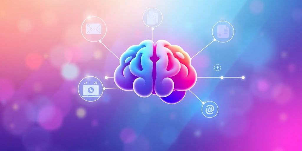 Illustration of AI and product pairing for sales optimization.