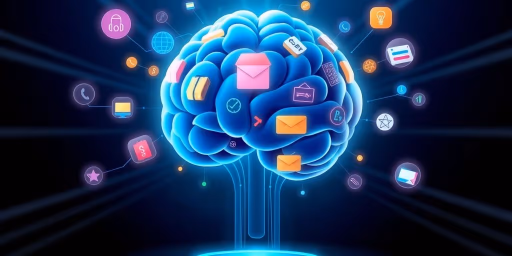 Illustration of AI analyzing dropshipping products and competition.