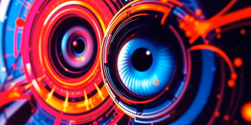 Colorful YouTube thumbnail with striking visual elements.