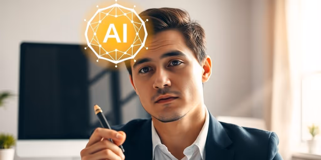 AI assisting solo business owner communication.