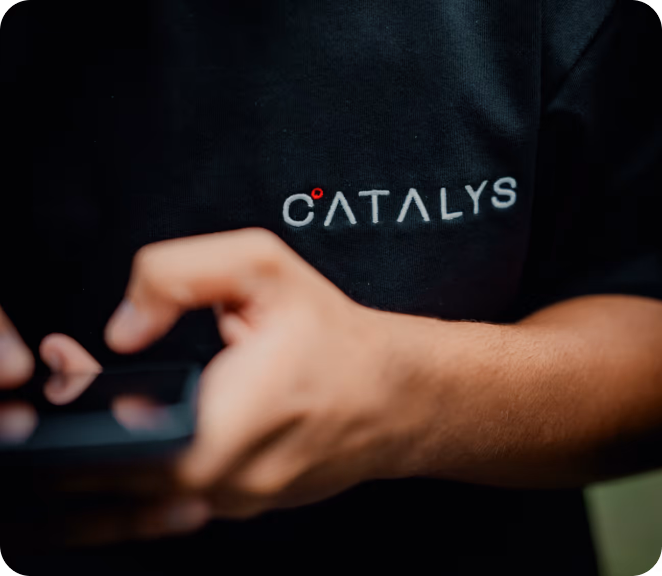 Catalyst Tshirt print
