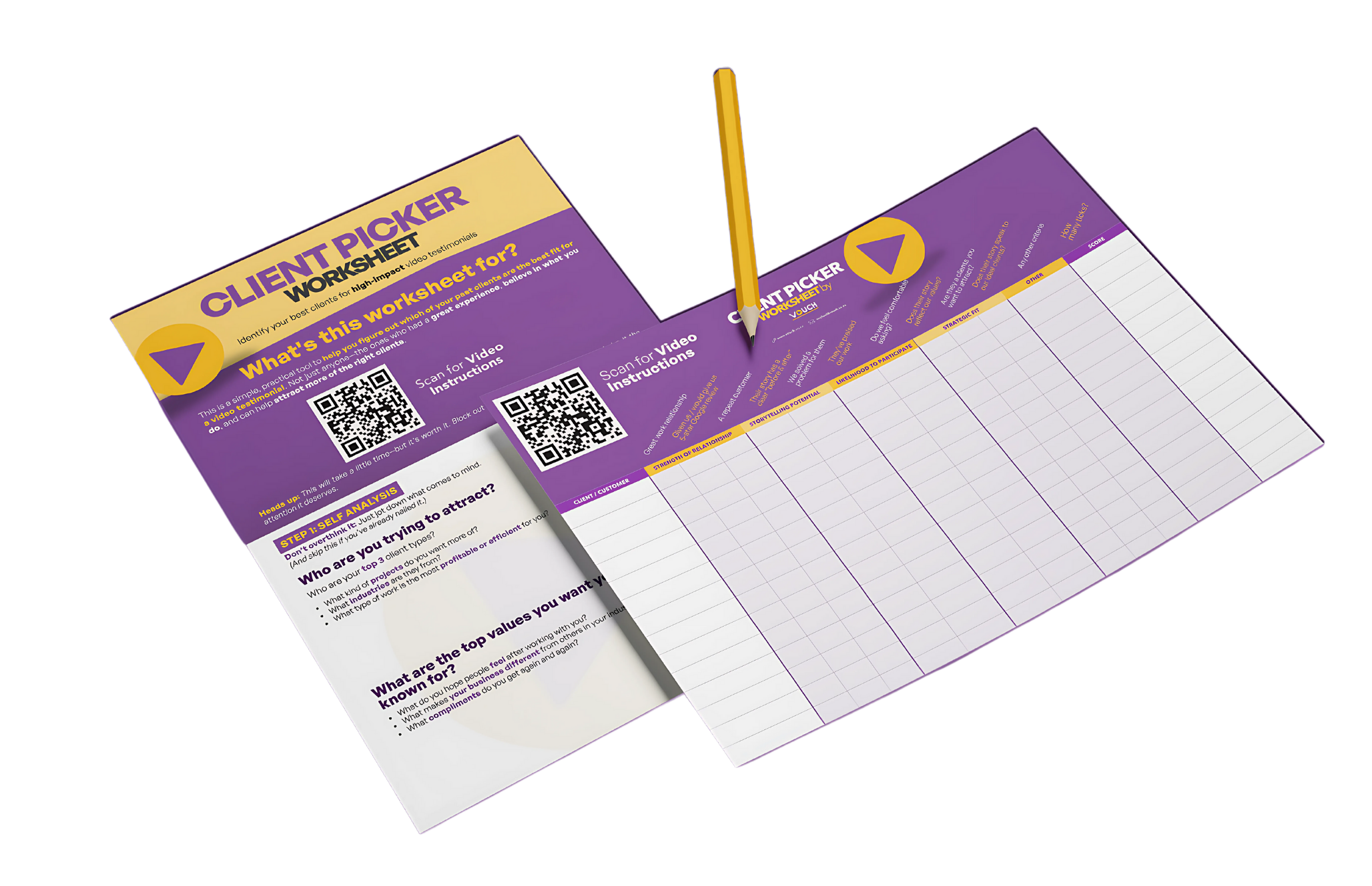 Vouch's "Client-picker-worksheet"