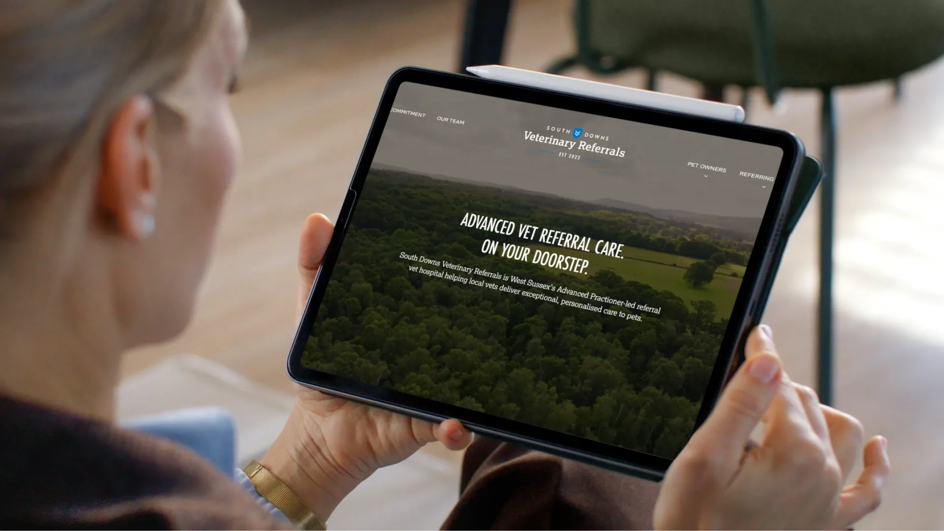 Bringing clarity to the South Downs Veterinary Referrals brand