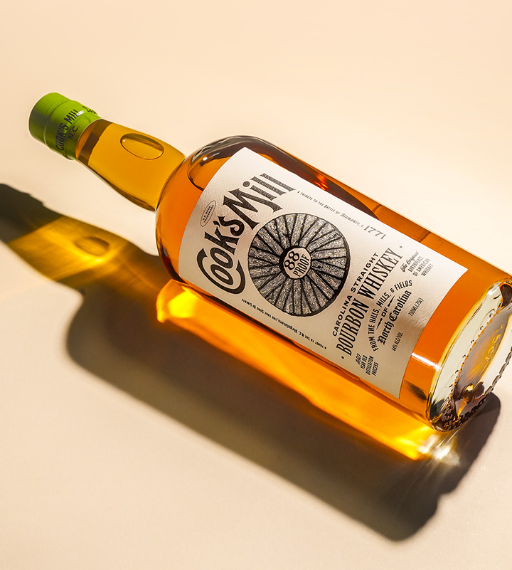 Cook's Mill bourbon bottle