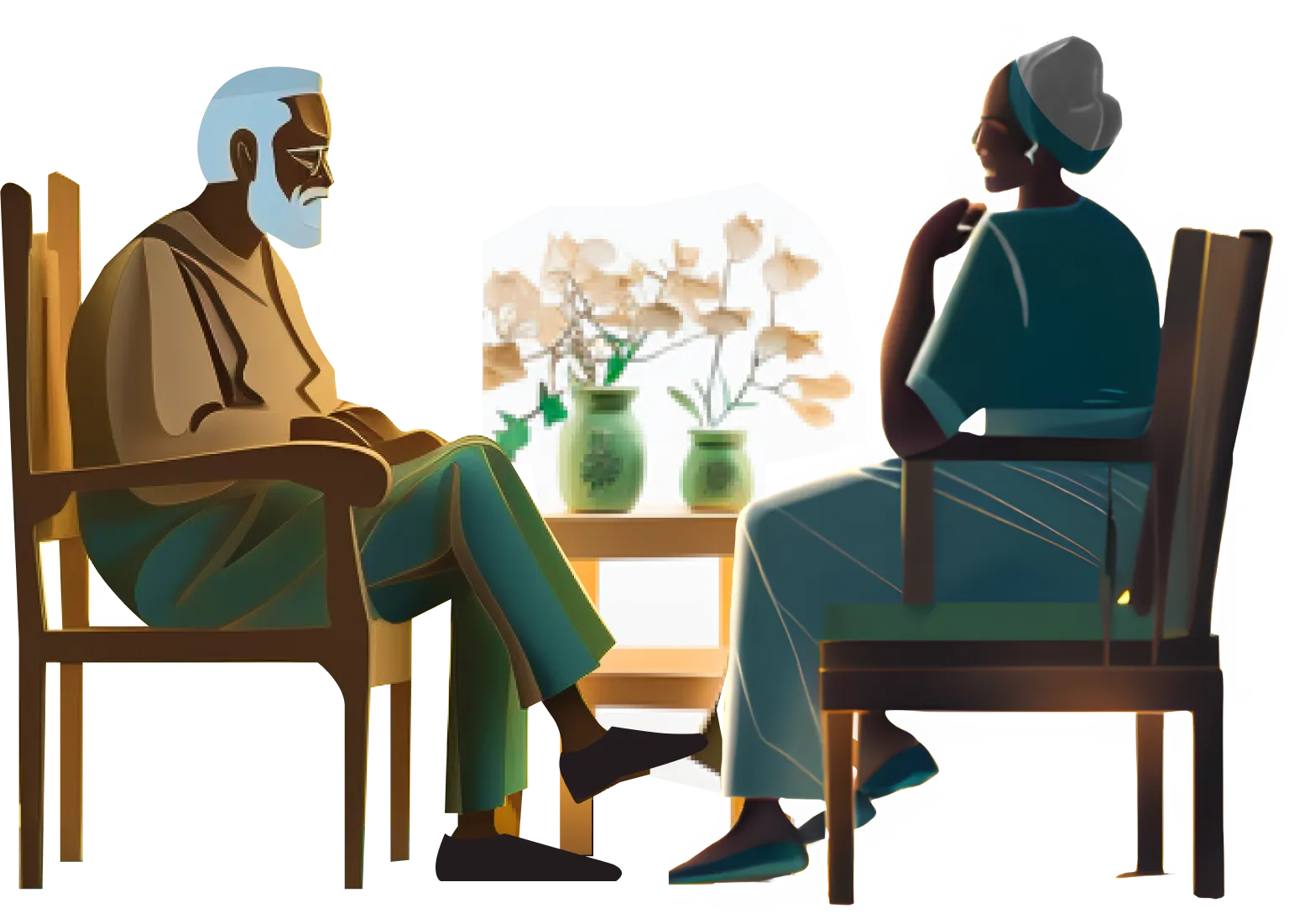 A glimpse of how we take of our patients at Gericare.