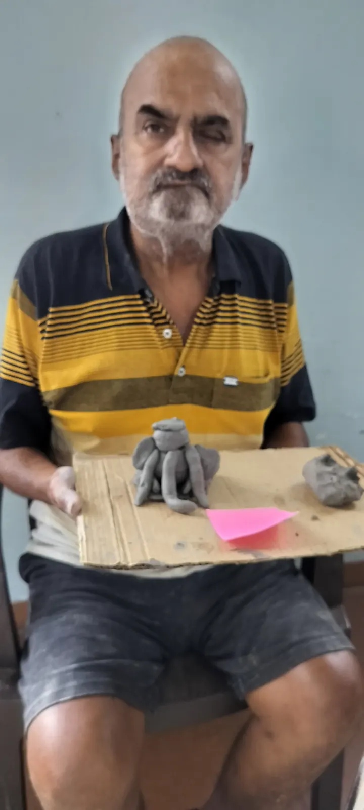 Proud of his Ganesha