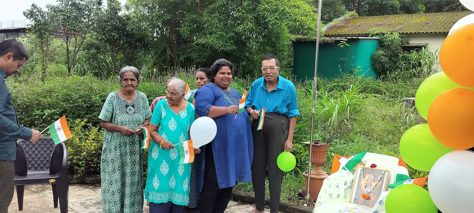 Independence Day celebrations at GeriaTree