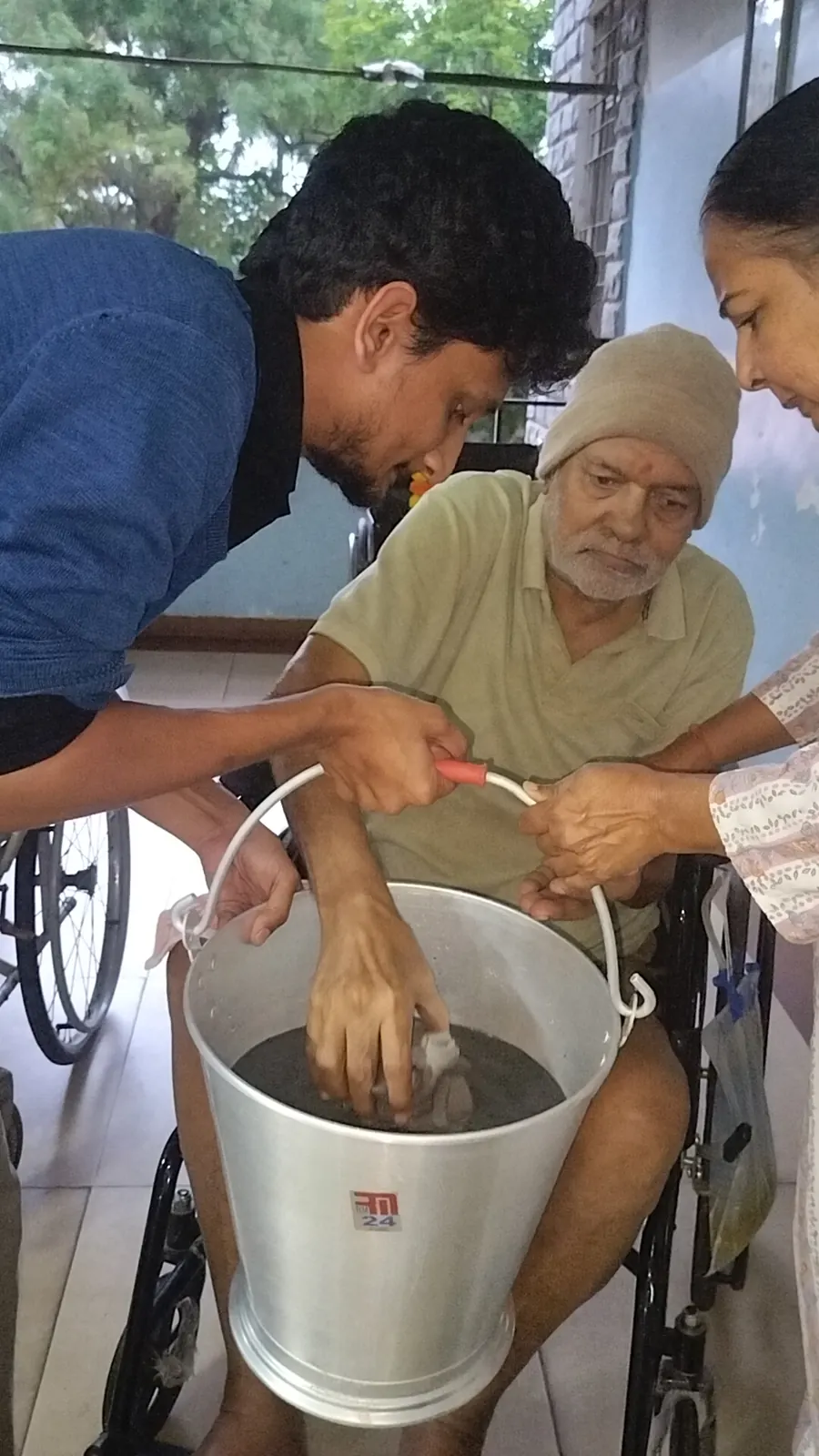 Assisted daily living — bathing/dressing help, gentle and dignified