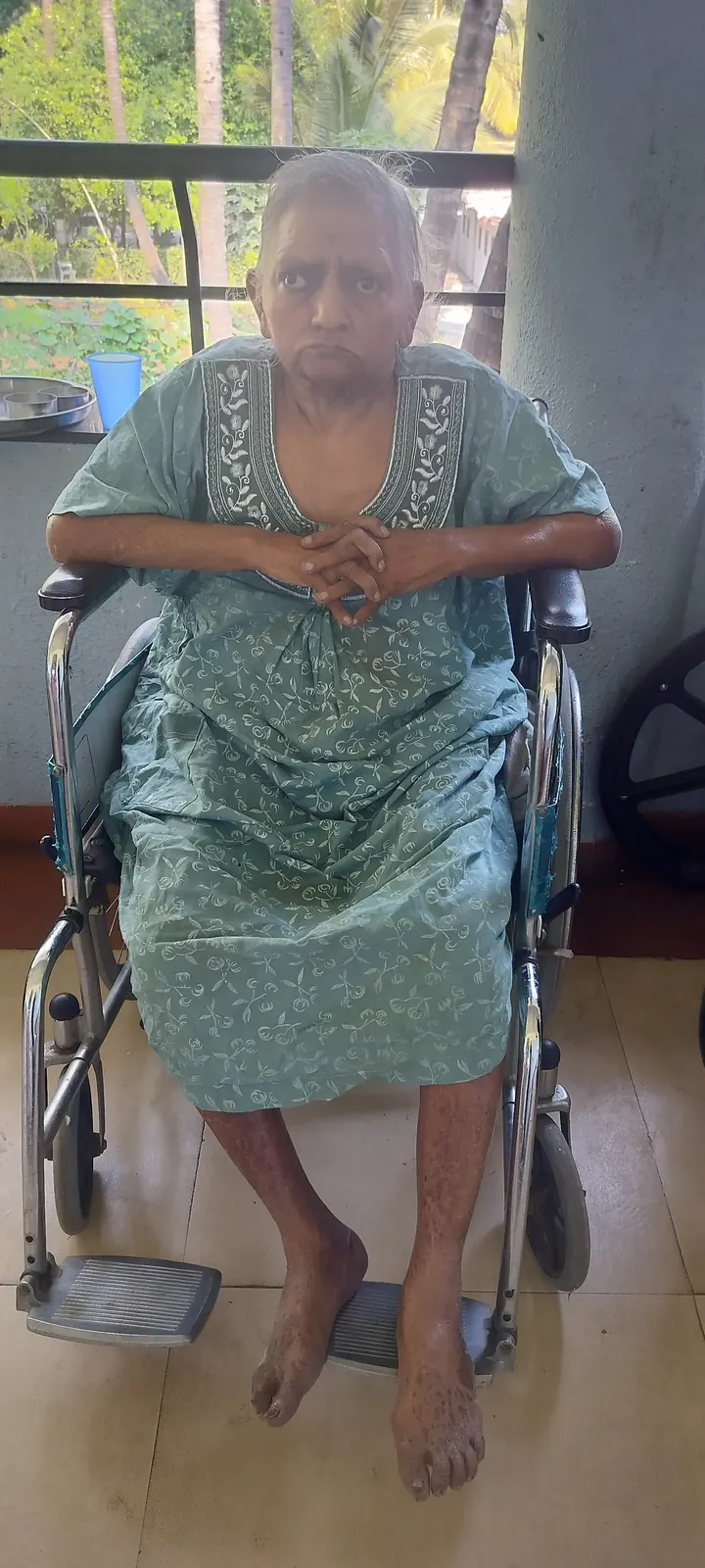 Geriatree resident and caregiver
