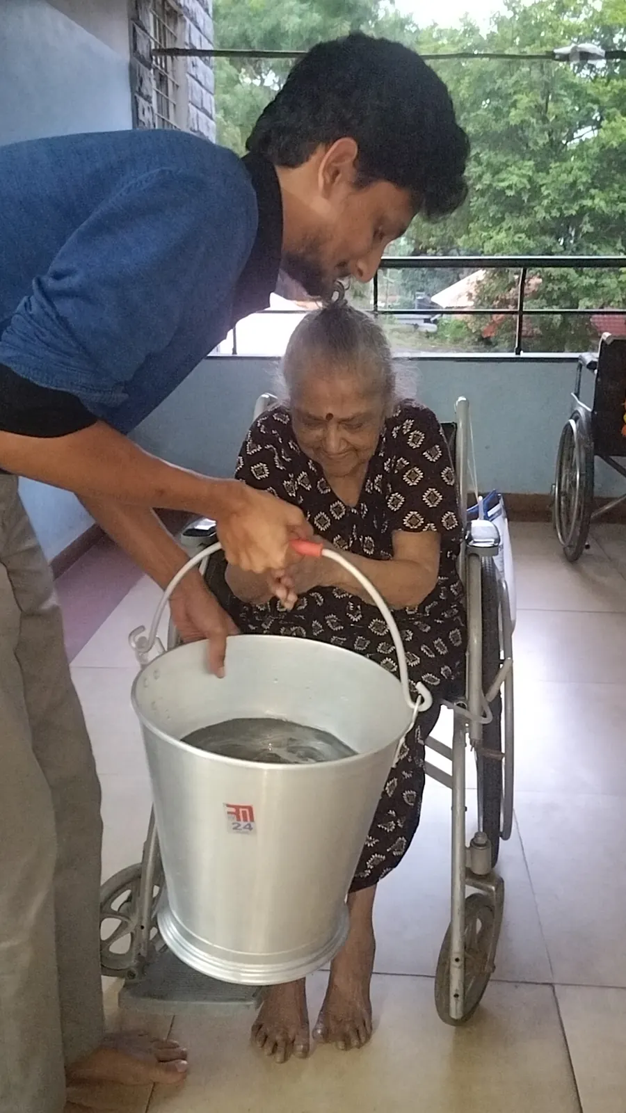 Assisted daily living — bathing/dressing help, gentle and dignified