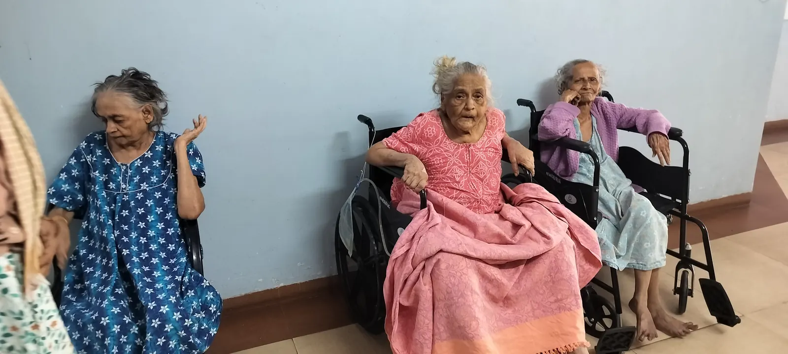 Geriatree resident and caregiver