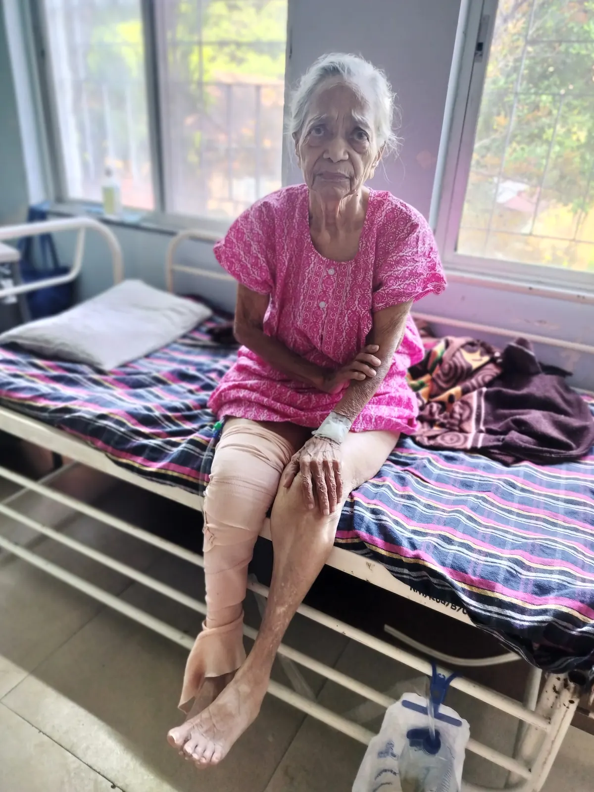 Geriatree resident and caregiver