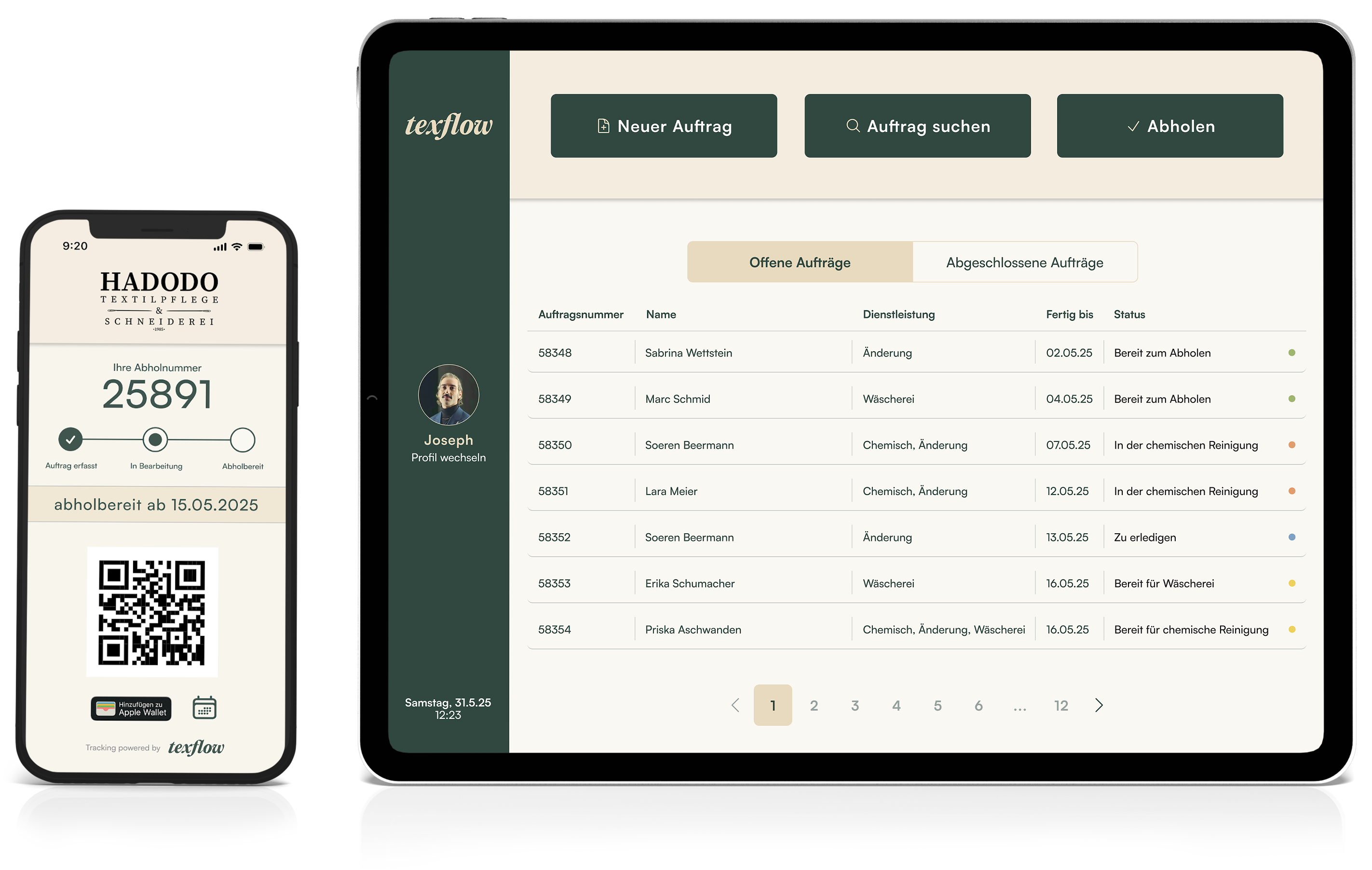 Einstiegsgrafik mit Mobiler und Desktop Anwendung