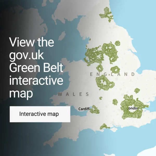 Interactive map of Green Belt locations