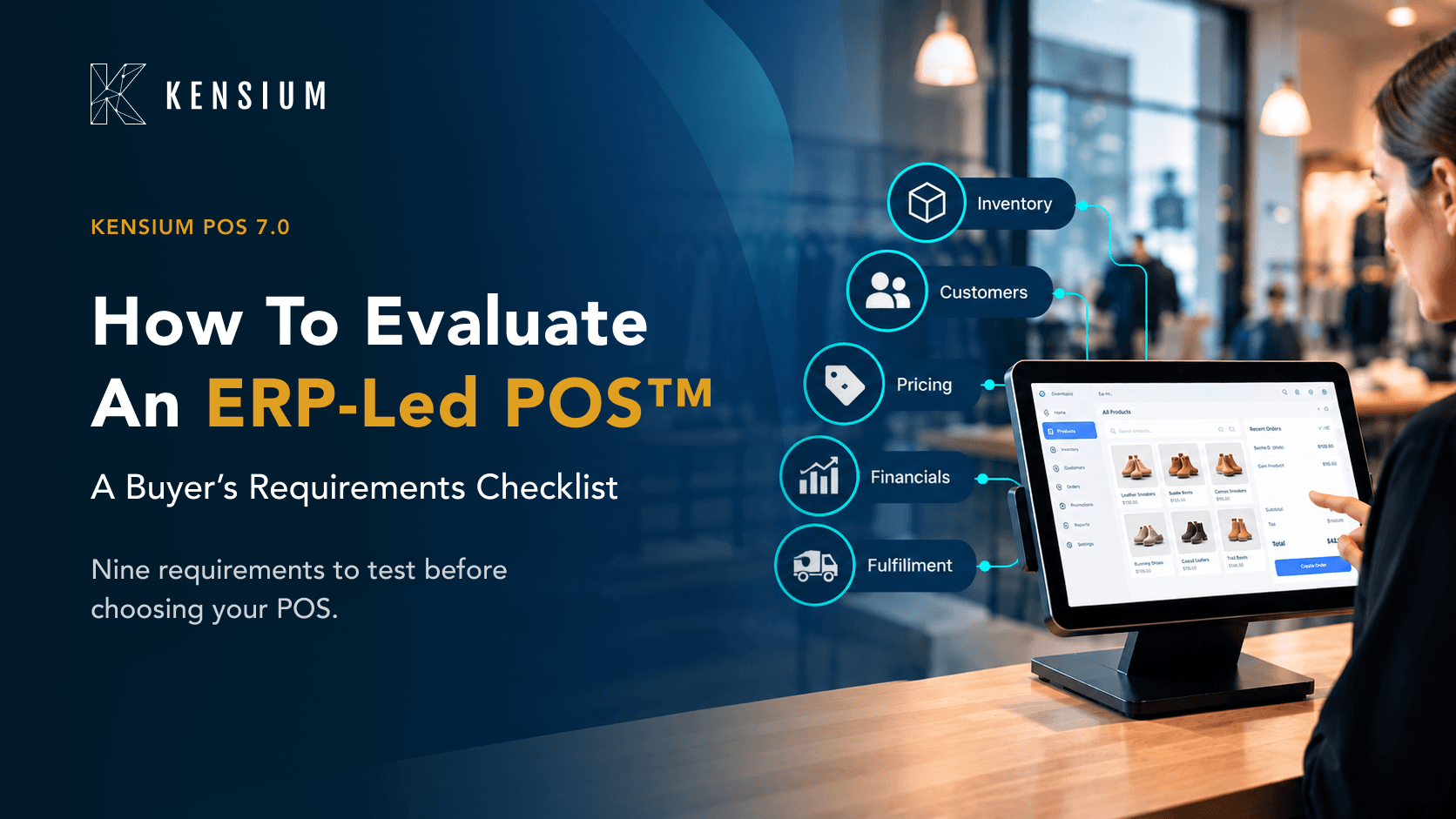 How to Evaluate an ERP-Led POS™: A Buyer's Requirements Checklist