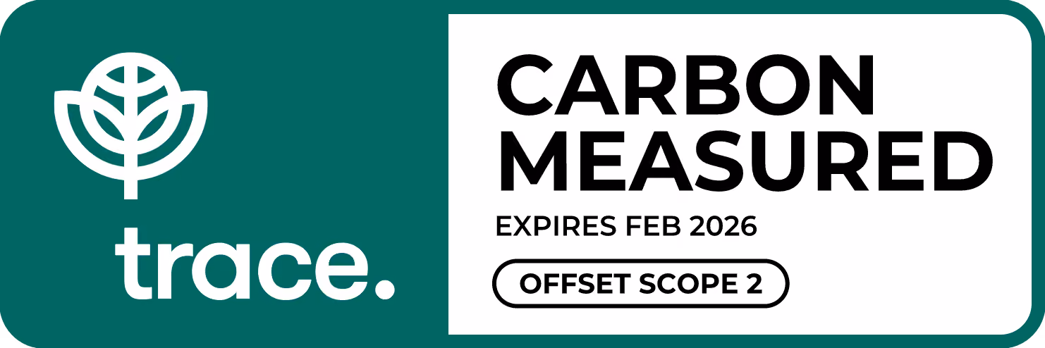 Trace Carbon Measured badge