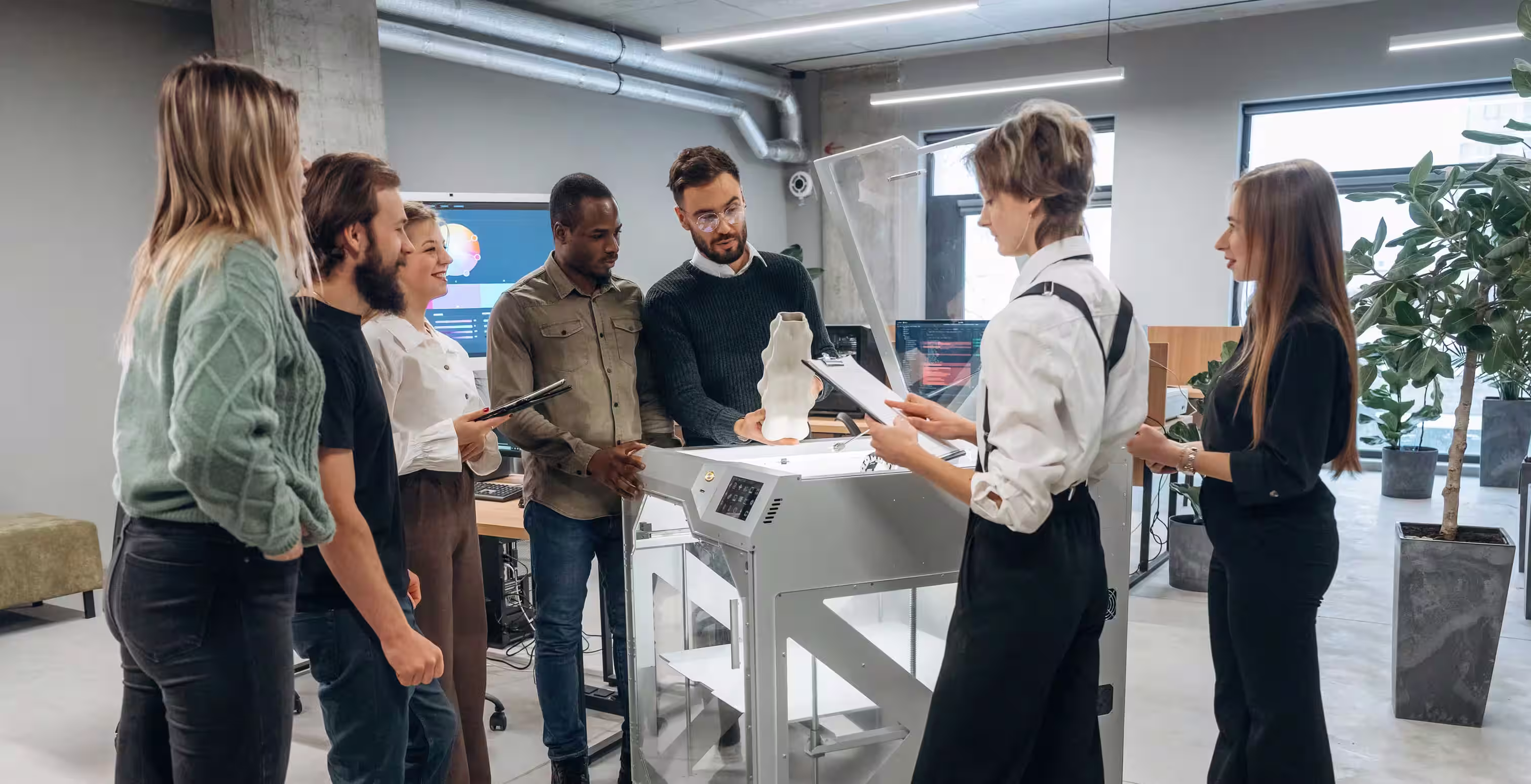 Prototypenentwicklung bei PROJEKTER - Hände halten Designmodell während der Konzeptphase