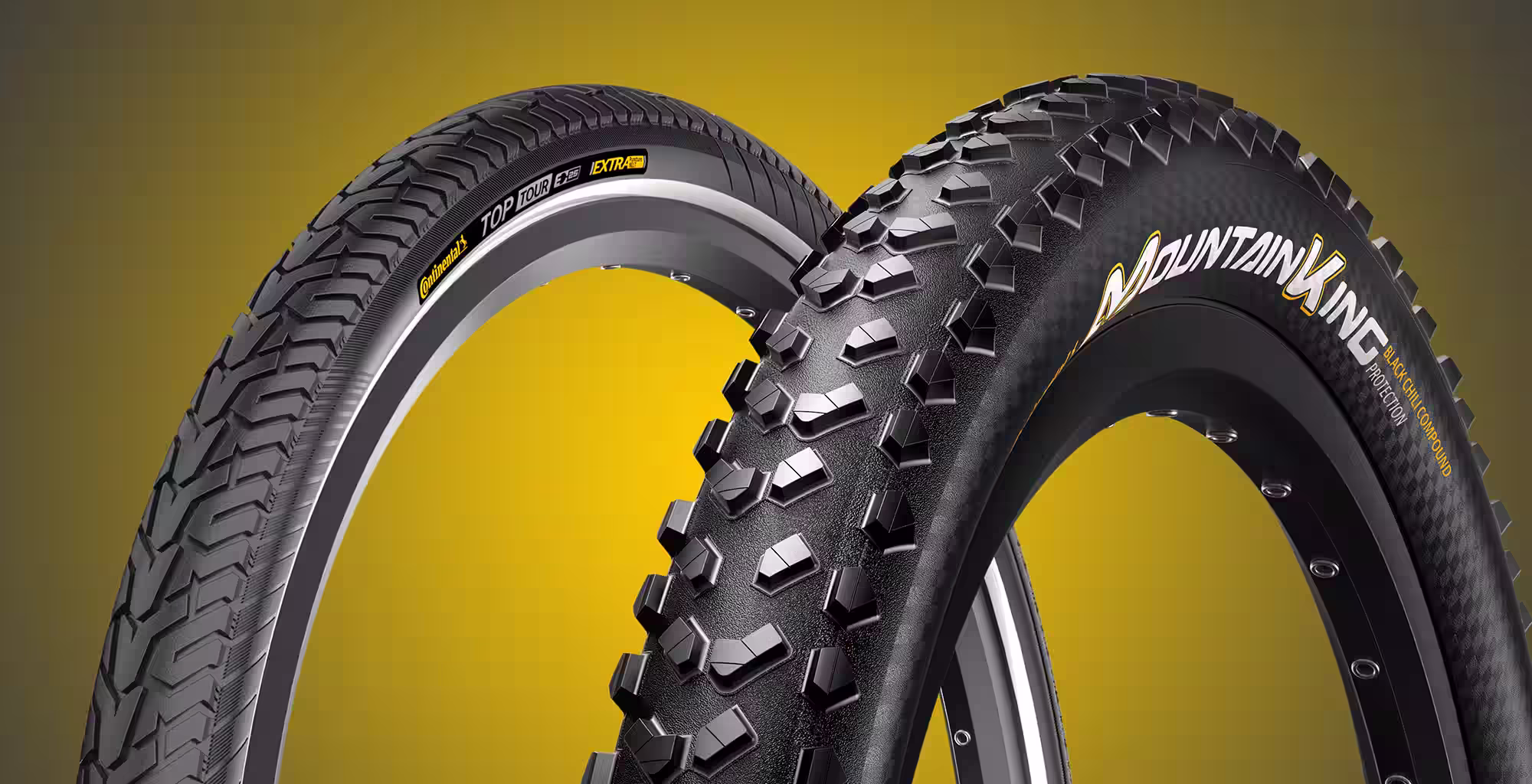 Continental Mountain King Mountainbike-Reifen mit parametrisch designtem Stollenprofil, entwickelt von Projekter Industrial Design.