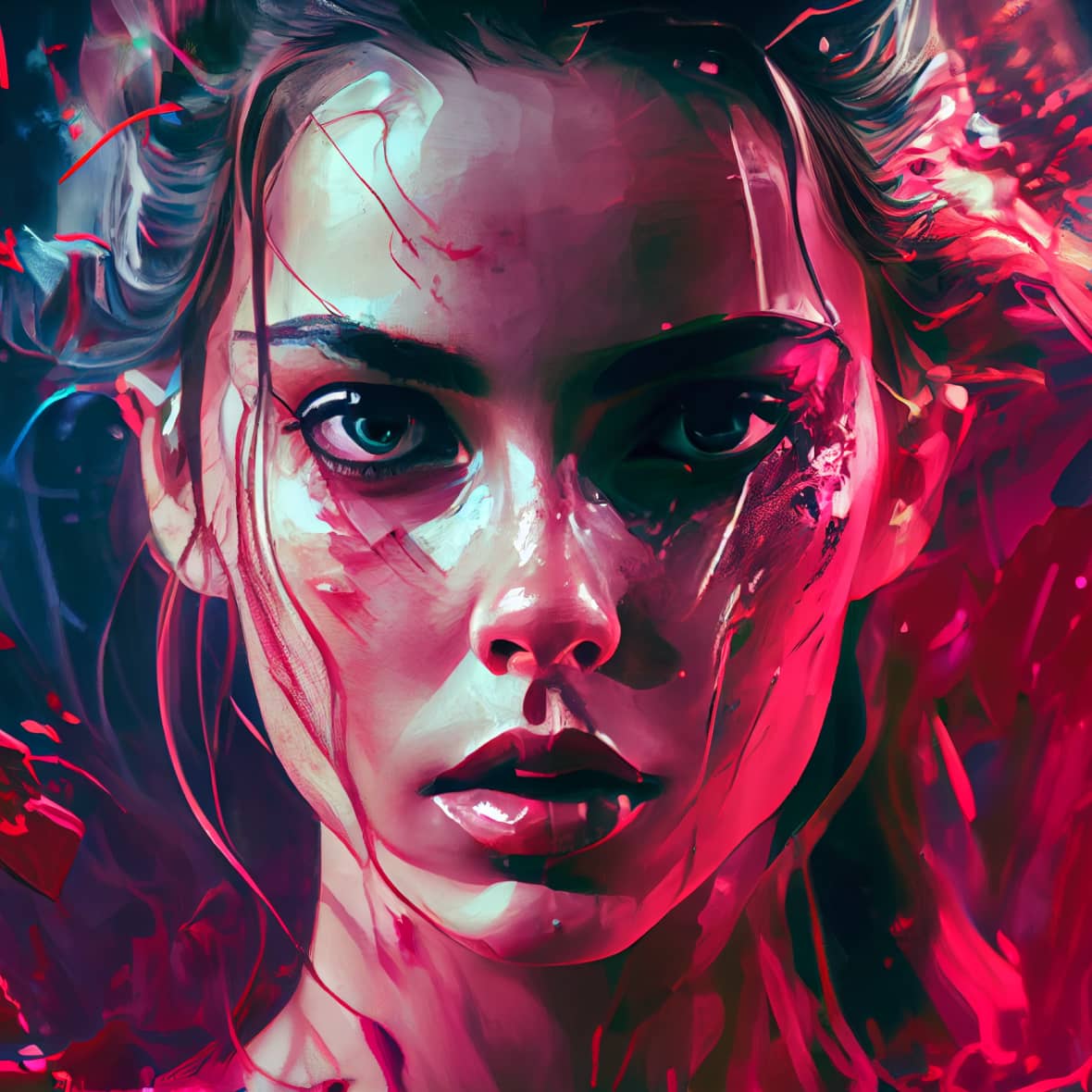 Artwork #567 (Woman Portrait)