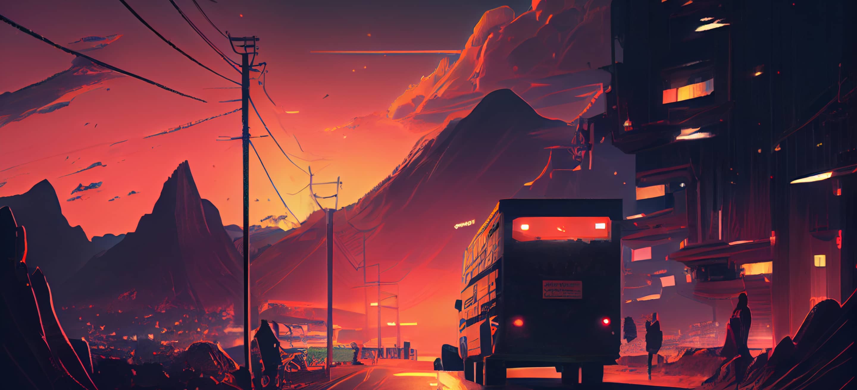 Sunset city