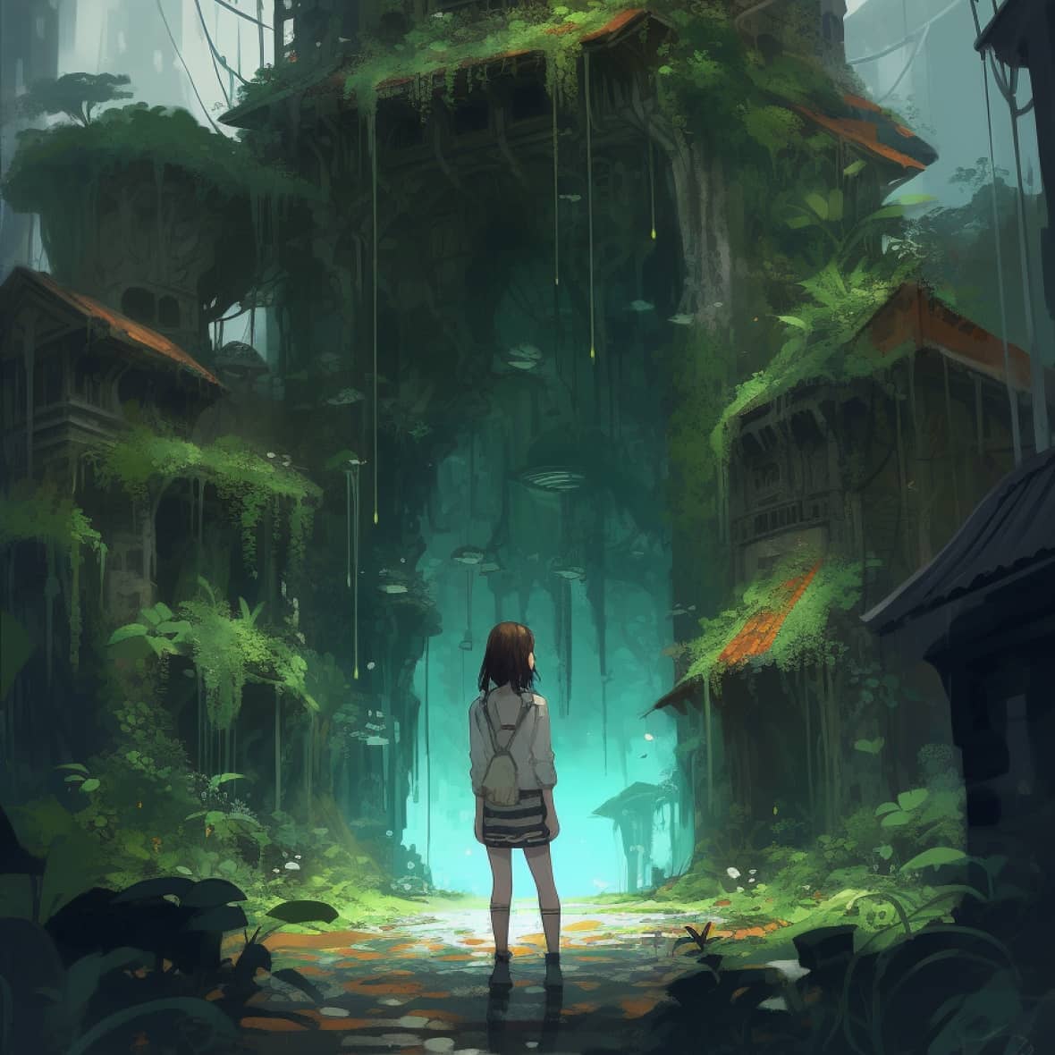 Artwork #708 (Forgotten Forest)