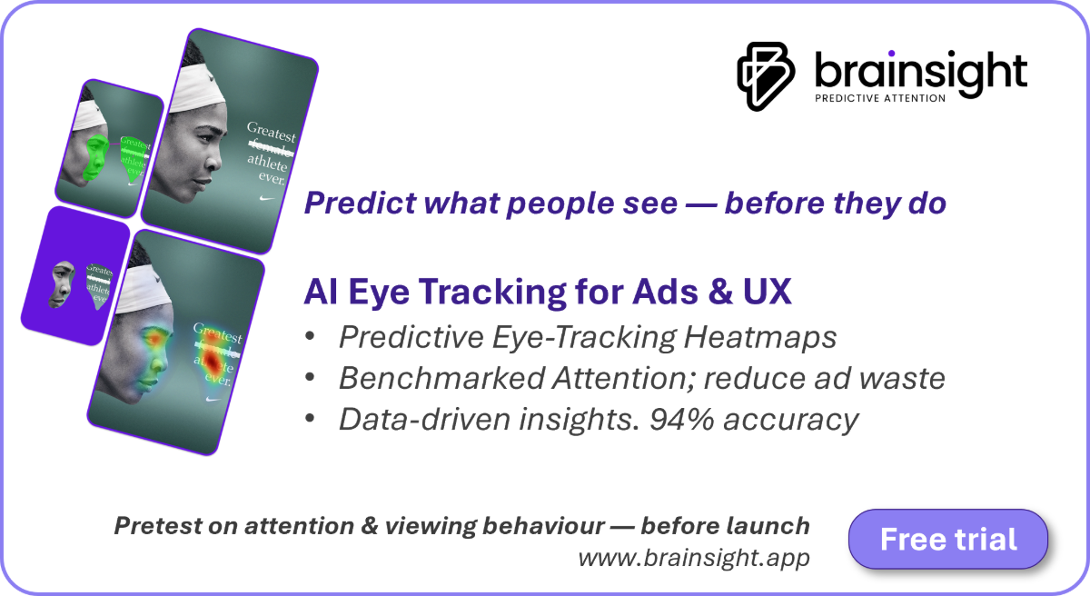 Predictive Attention & AI Eye Tracking Brainsight logo