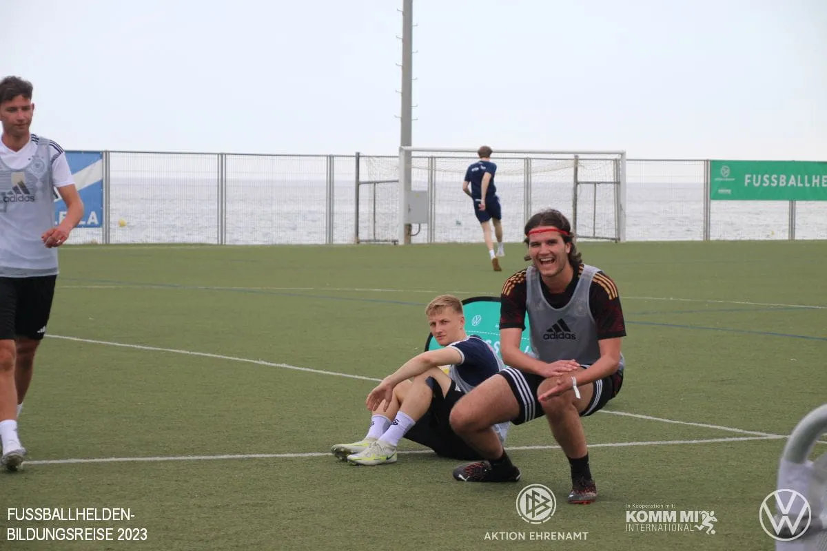 Bild eines Fußballspielers