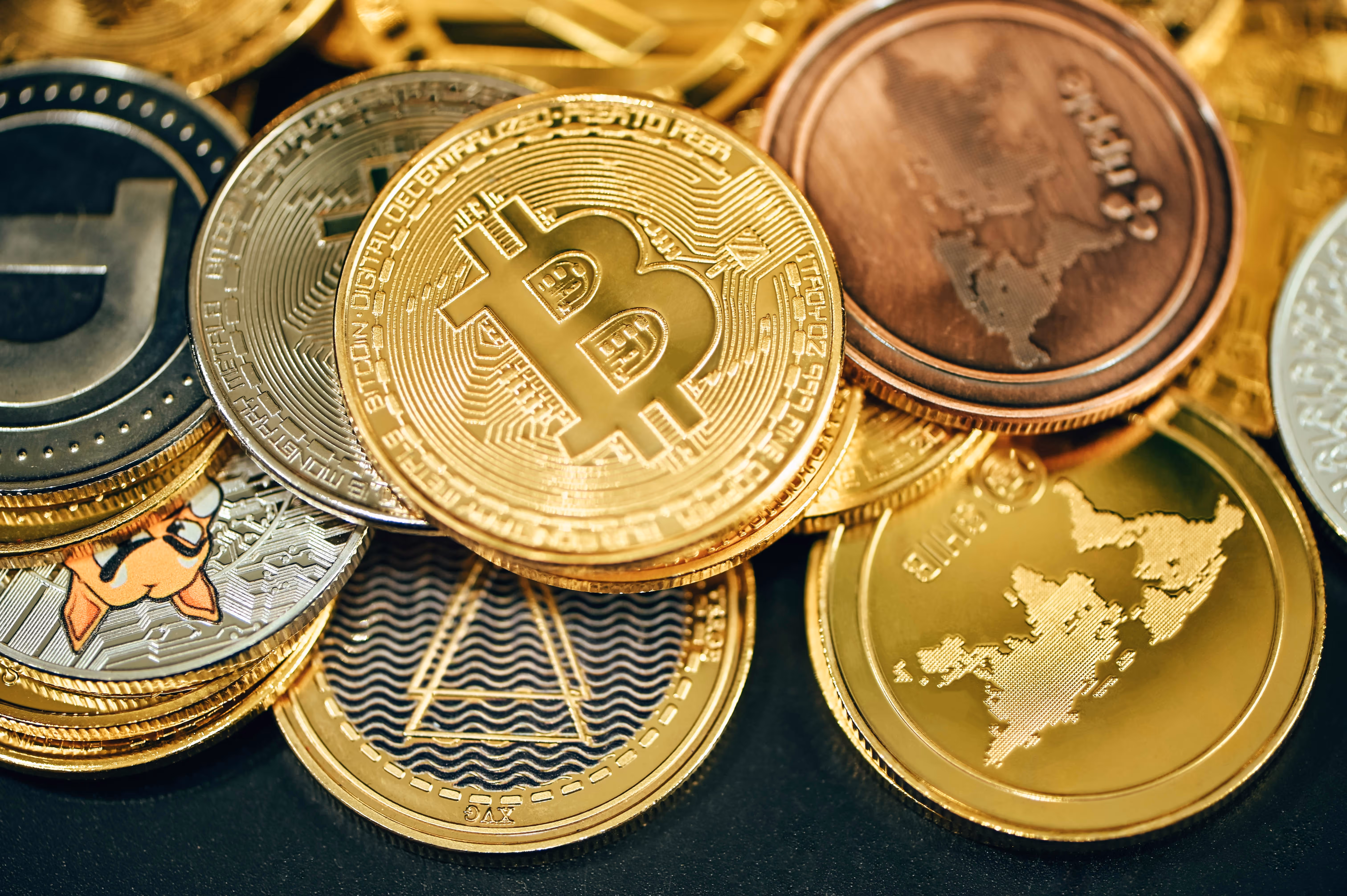 Group of coins
