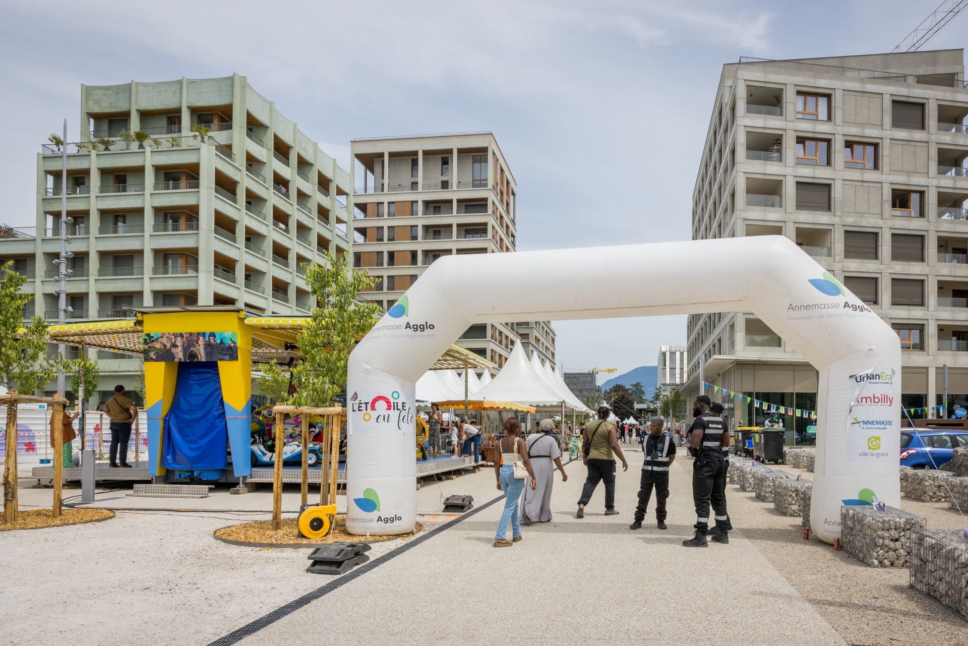 Inauguration de l’écoquartier de l’Étoile à Ambilly : une fête de quartier imaginée par Cosmik Jump pour Bouygues Immobilier