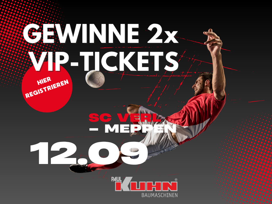 Gewinne 2 VIP-Tickets für den SC Verl!