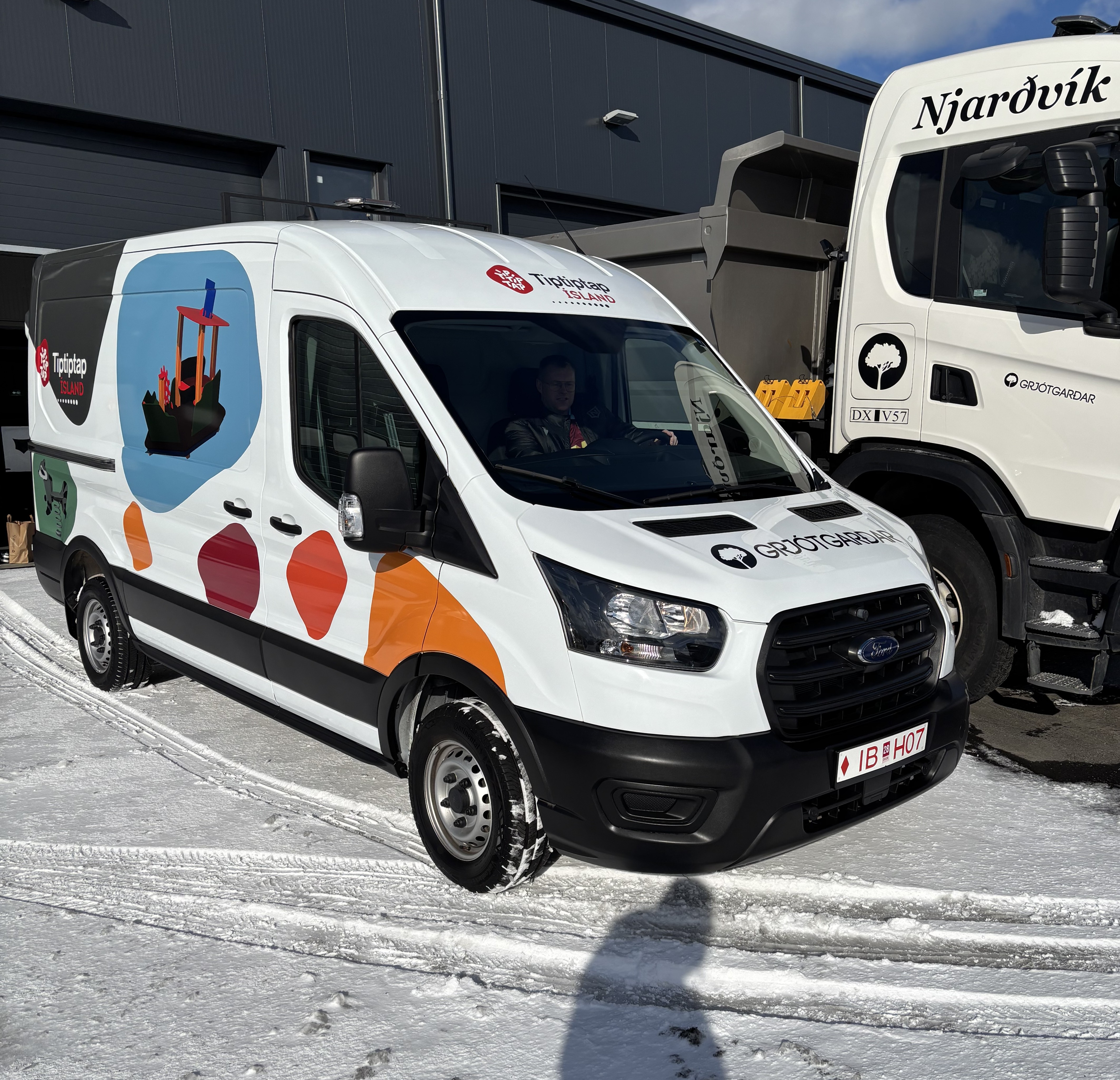 Nýr vinnubíll - Tiptiptap