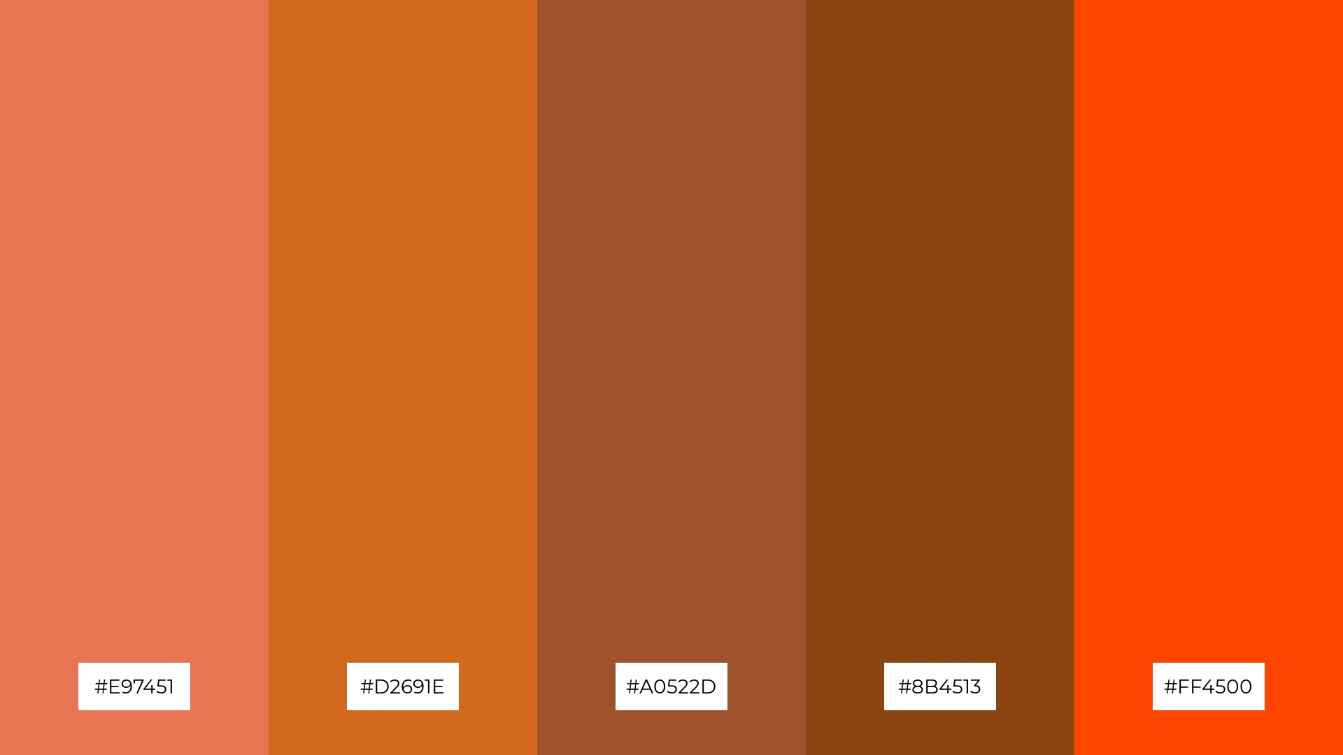 Burnt Sienna