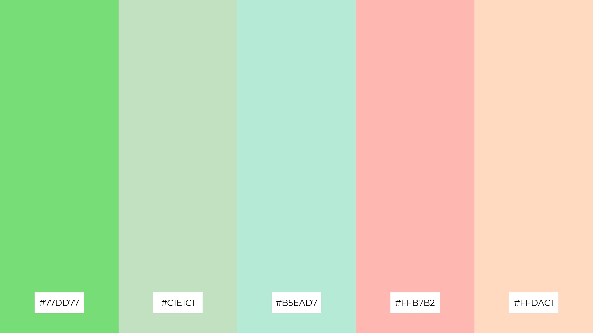 Pastel Garden