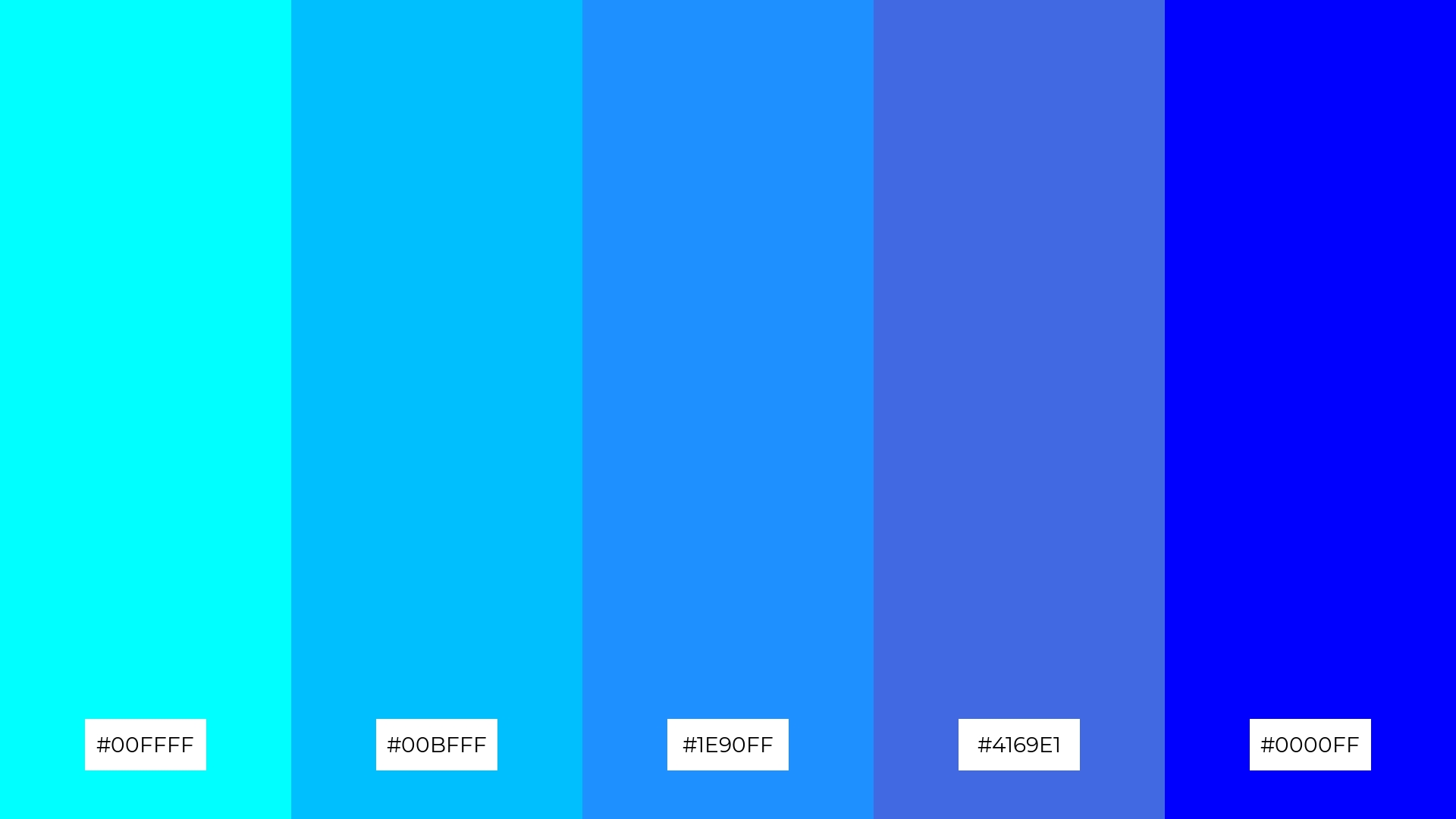 Electric Blue