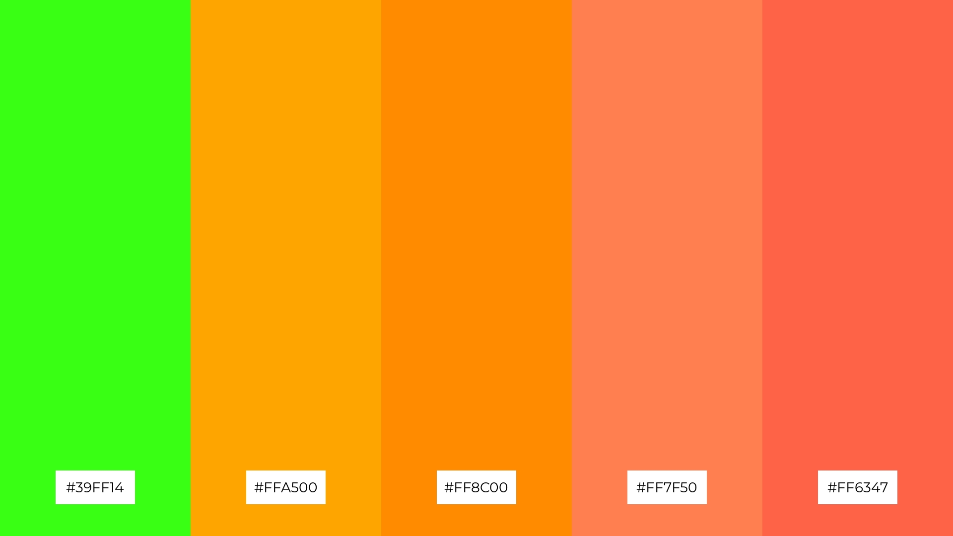 Neon Citrus