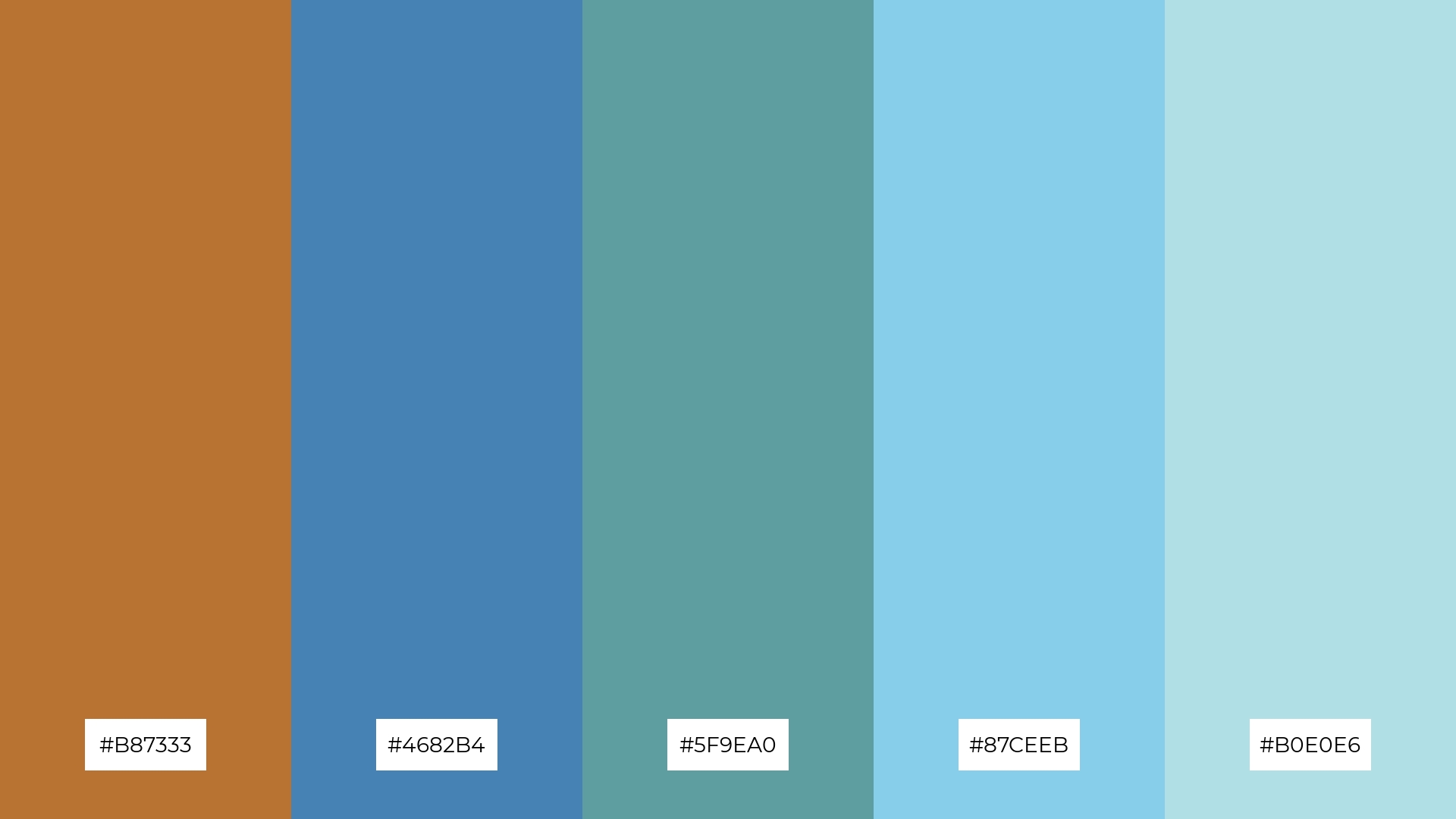 Copper and Blue