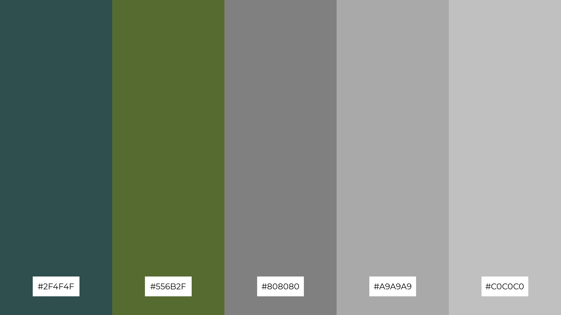 The Best 15 Army Green Color Palette Combinations